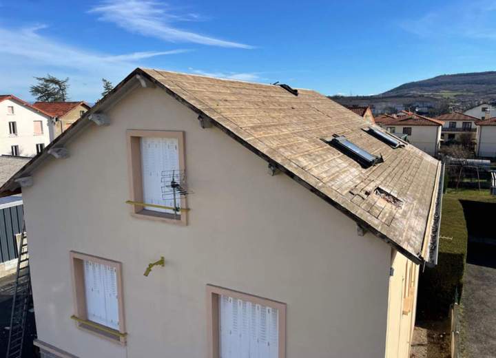 Travaux d’entretien toiture Vichy